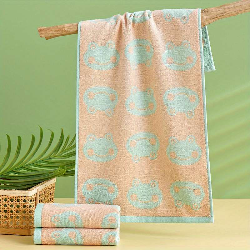 Towel Color Orange  Yellow Quantity2Pcs