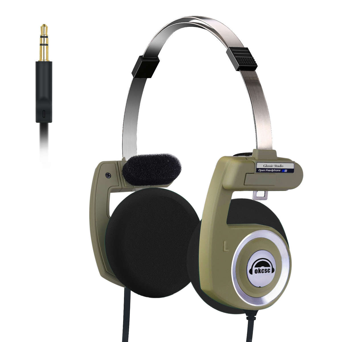 Headset Green Model No Mic