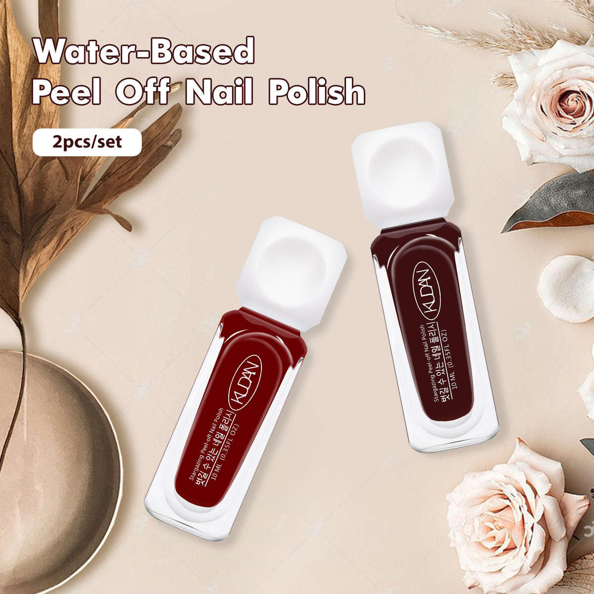 Nail Polish Color 2Pcs Nail Polish