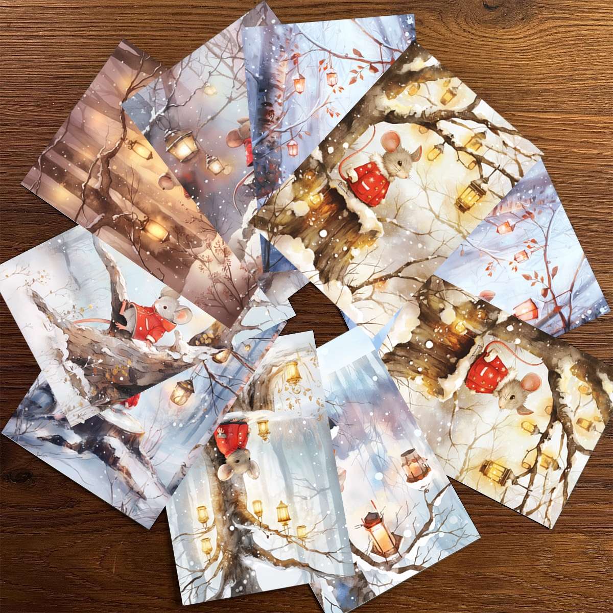 Greeting Cards Quantity 16Pcs