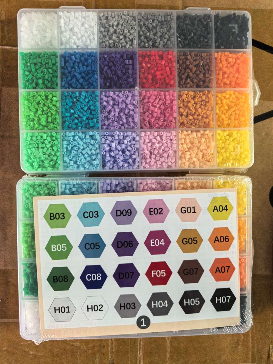 Perler Bead Set 2 Pack Of Size 5 Color