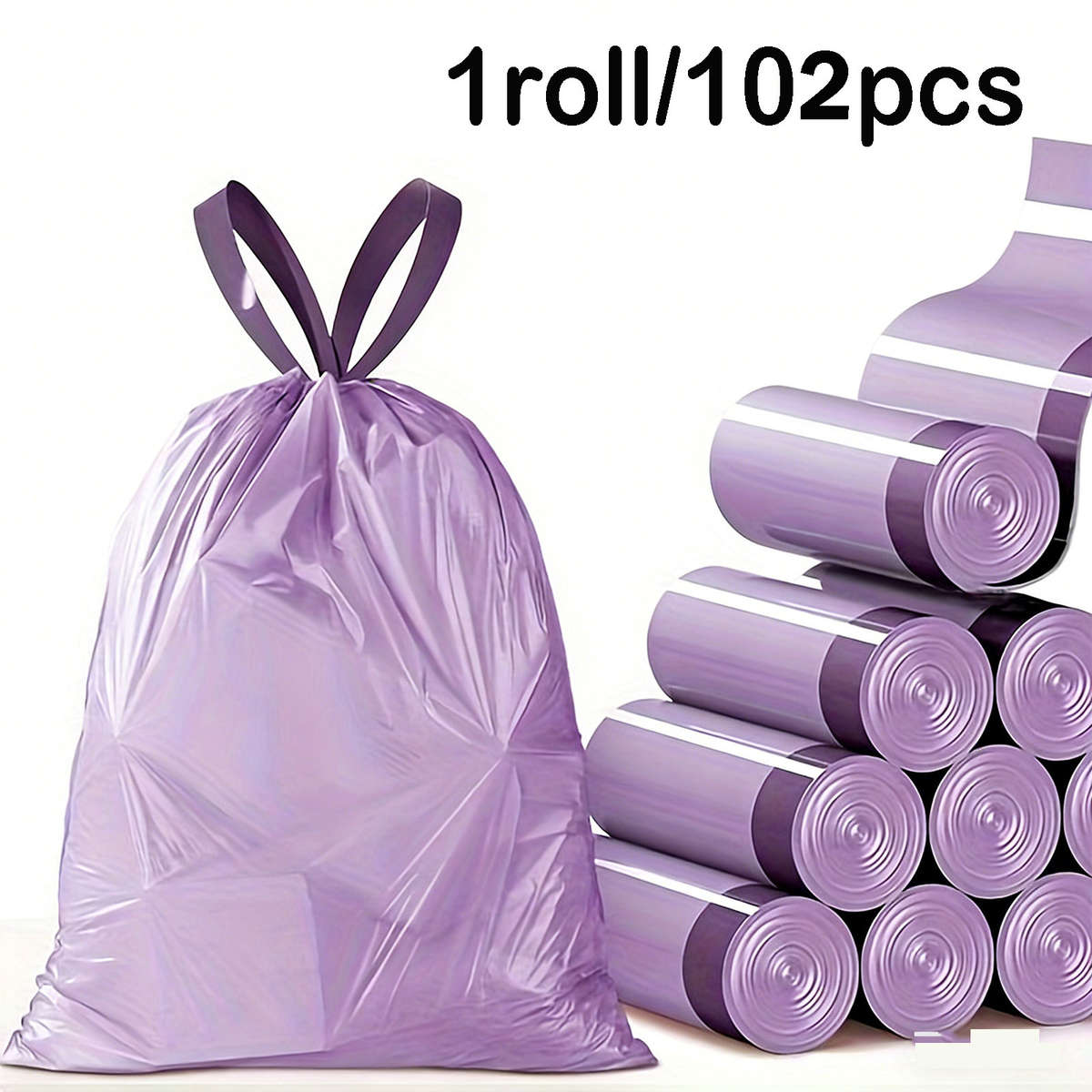 Trash Bag1 Roll 102 Pcs
