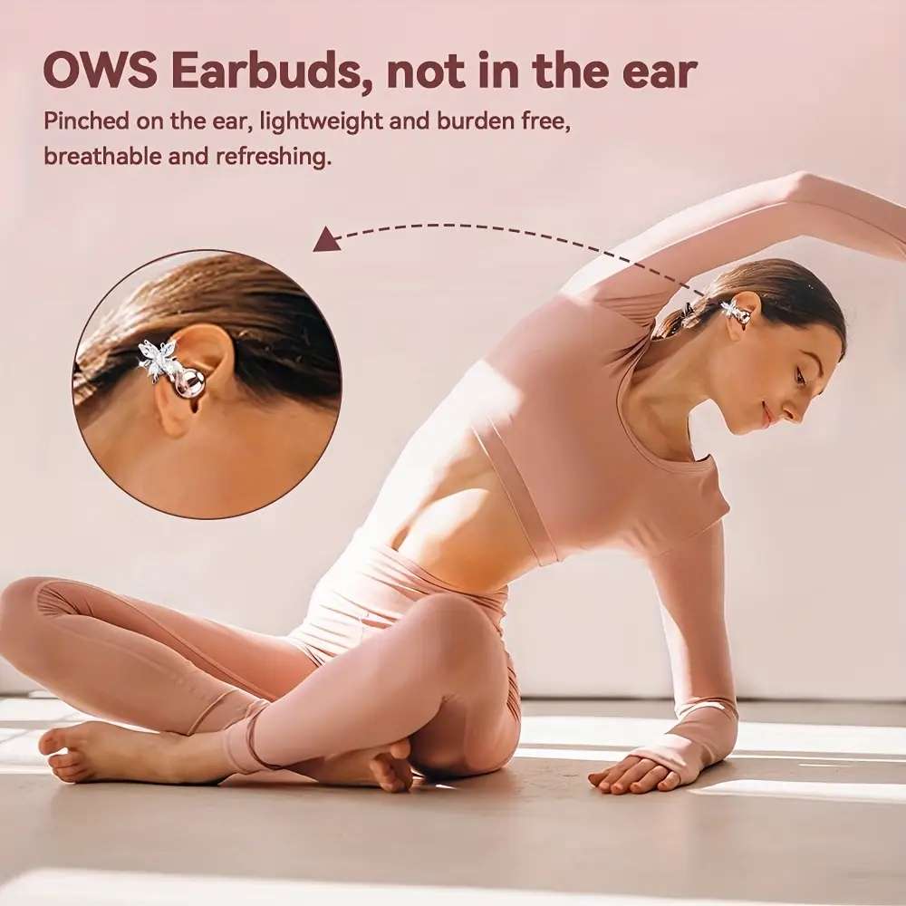 Rechargeable Wireless Earbuds Headphones Headset