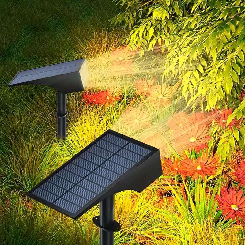 Solar Emergency Lights Color Warm Light Model7 Led Landscape Projection Lamp