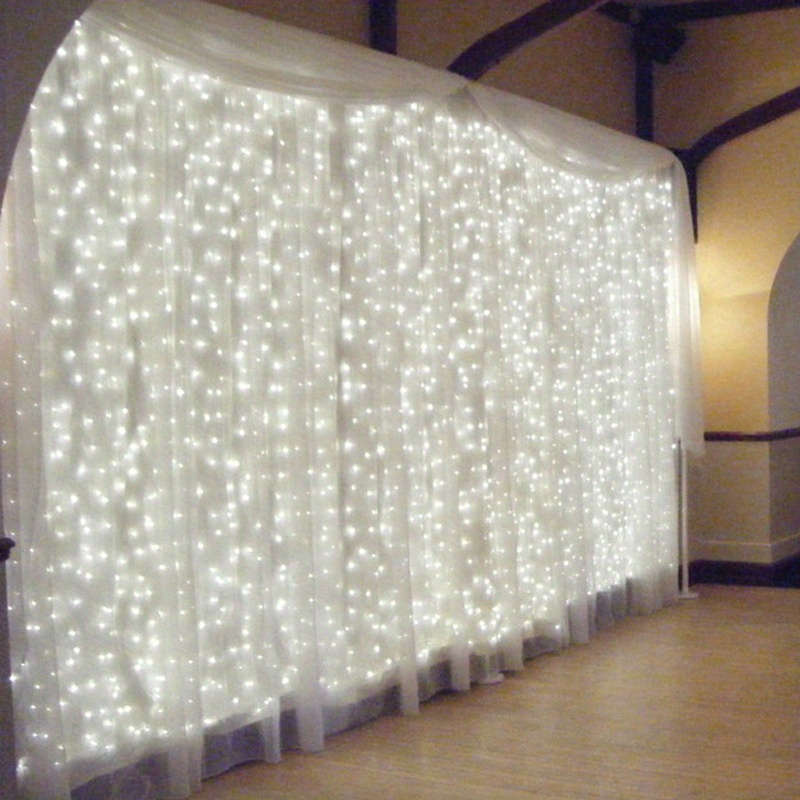 Christmas Lights Color Size 3X2M 9.8X6.5Ft   200Leds