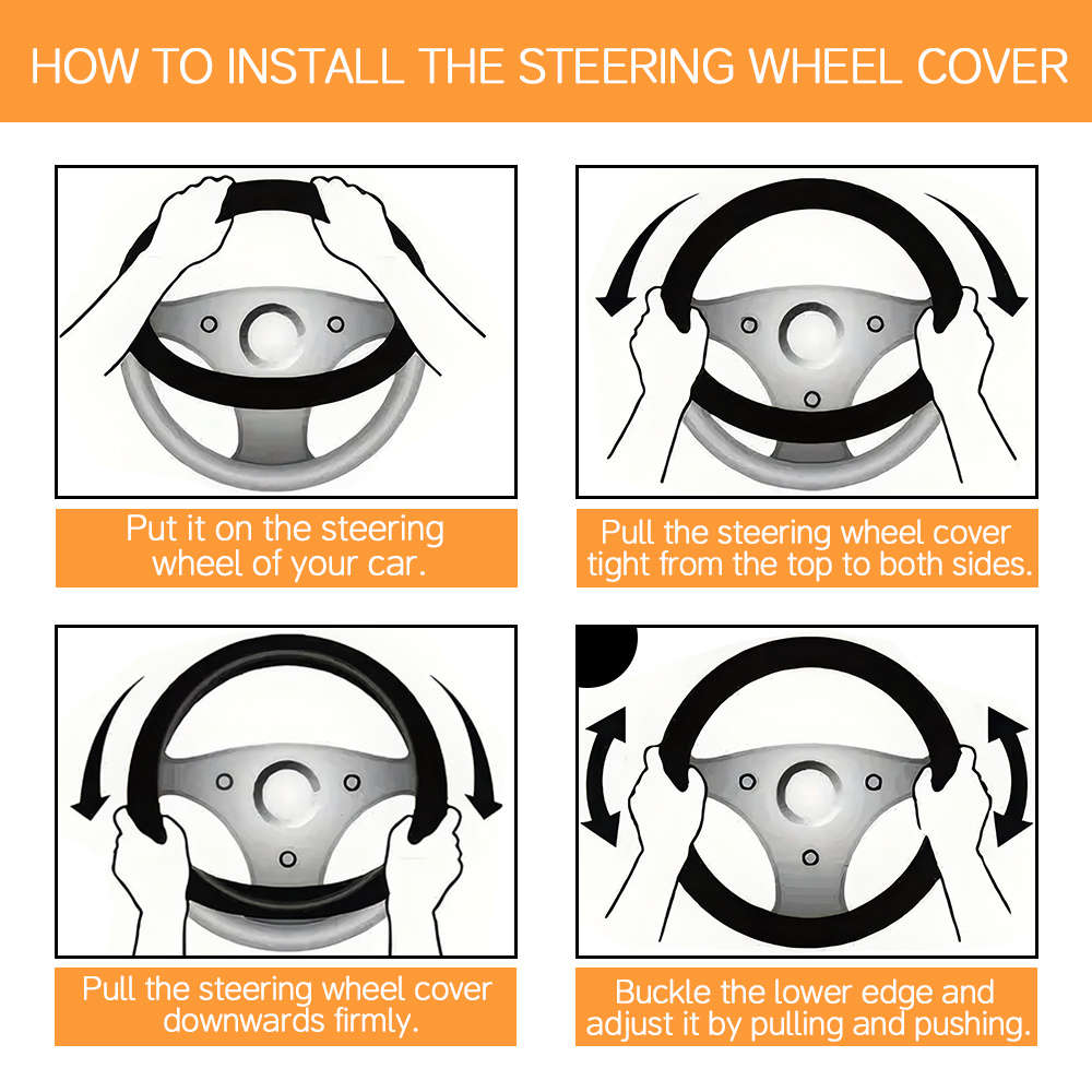 Car Steering Wheel Cover Fxp S