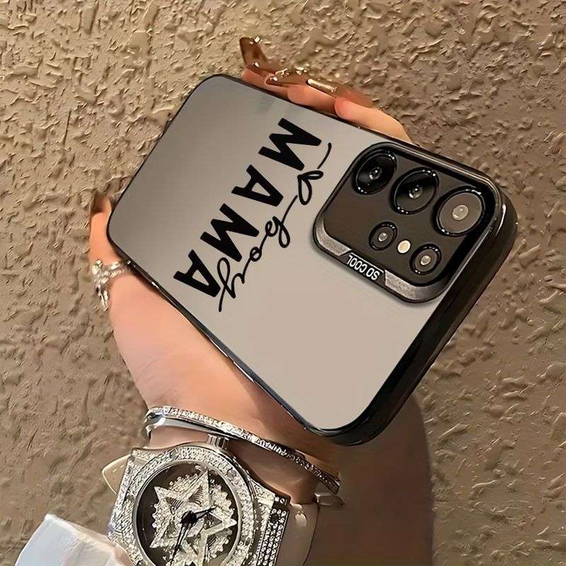 Phone Case Black Compatible Model Galaxy A52 5G