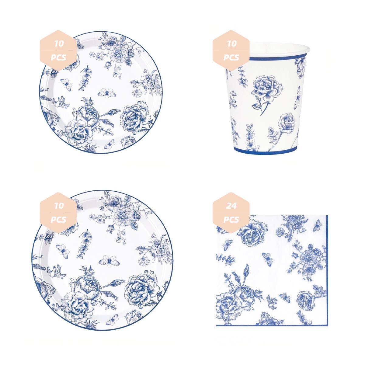 Bowl Items 54Pcs