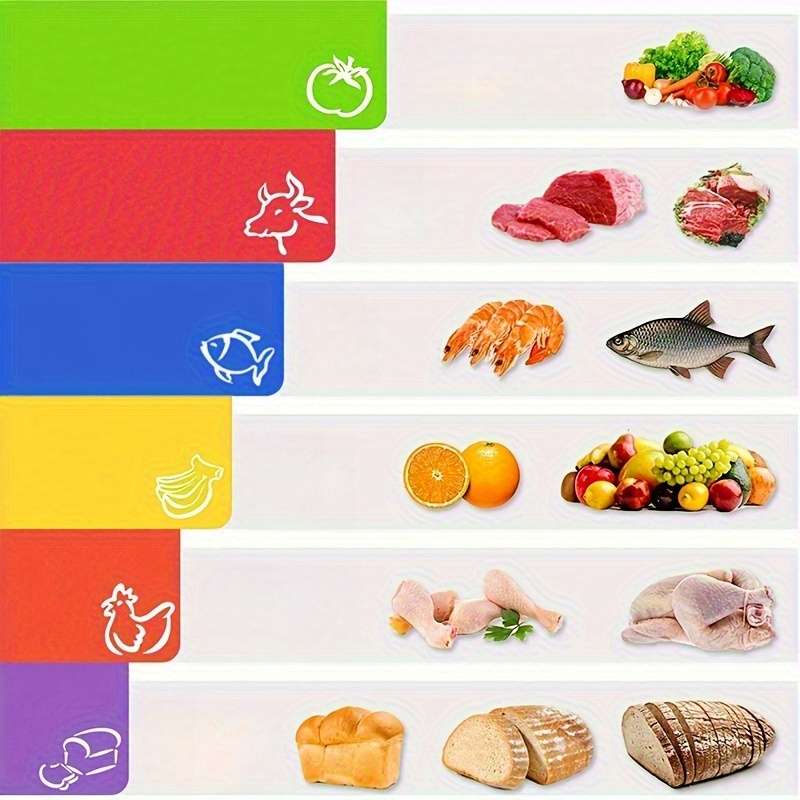 Cutting Board Color 6 Pieces