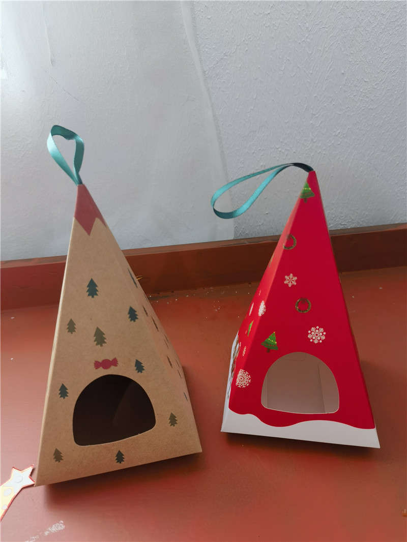 Christmas Gift Boxes Color Red Quantity 5Pcs