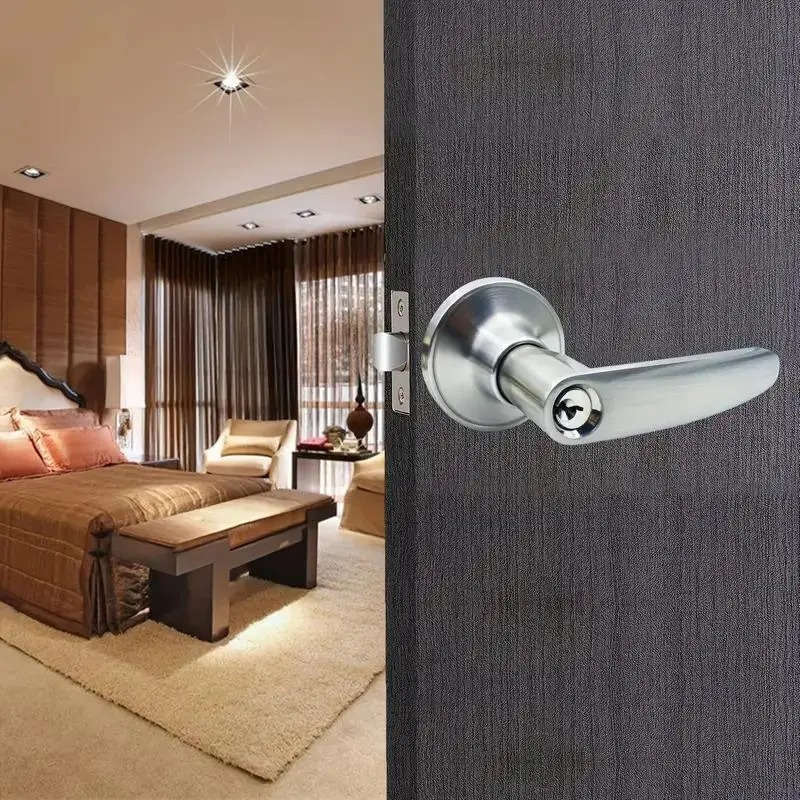 Lock Color Silvery Size 2Pcs