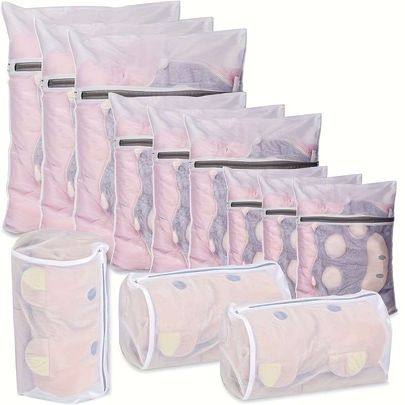Laundry Bags Color 7 Pieces 2 Large 2 Medium 2 Small 1 Cylindrical