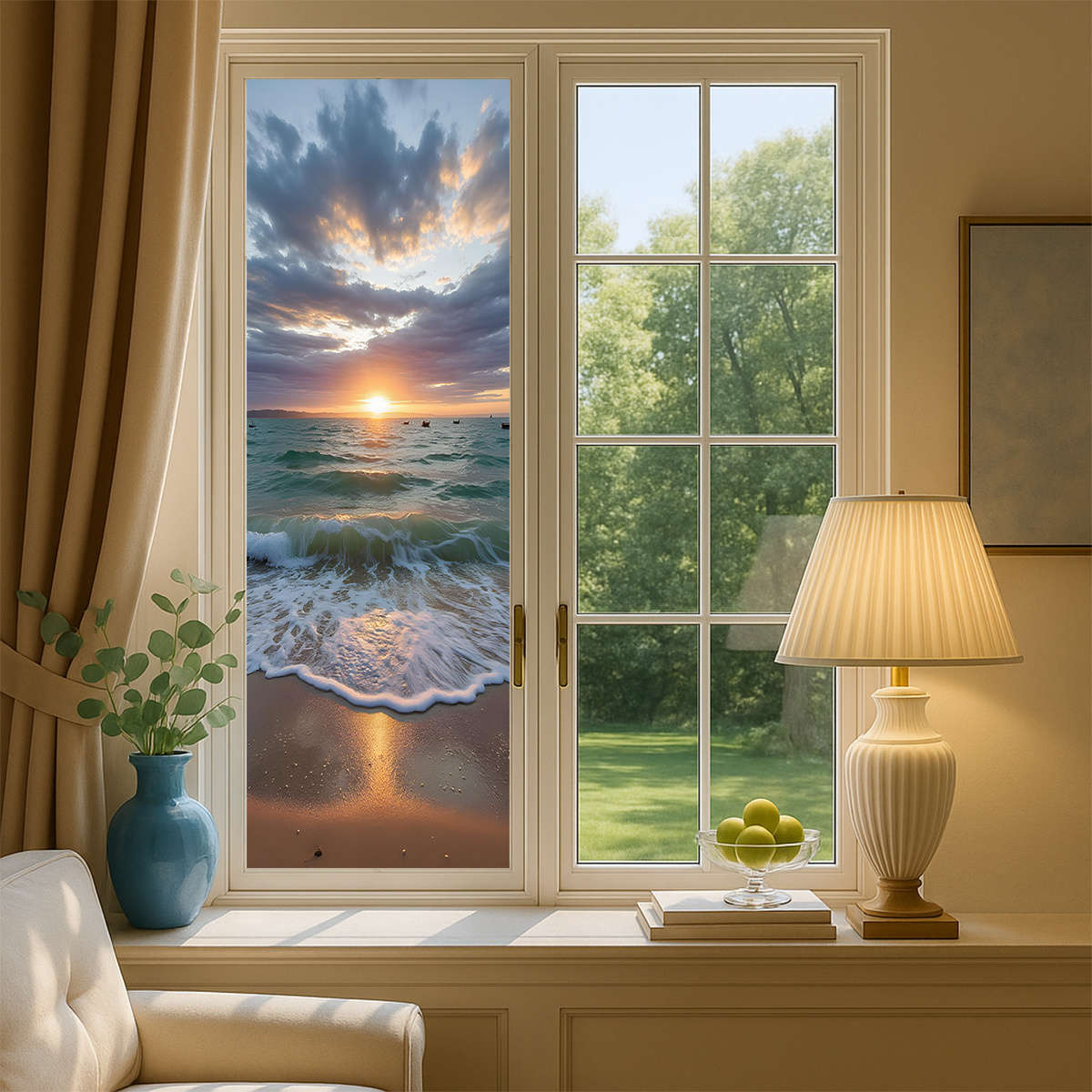 Window Stickers Size 45X100Cm17.7X39.3Inch