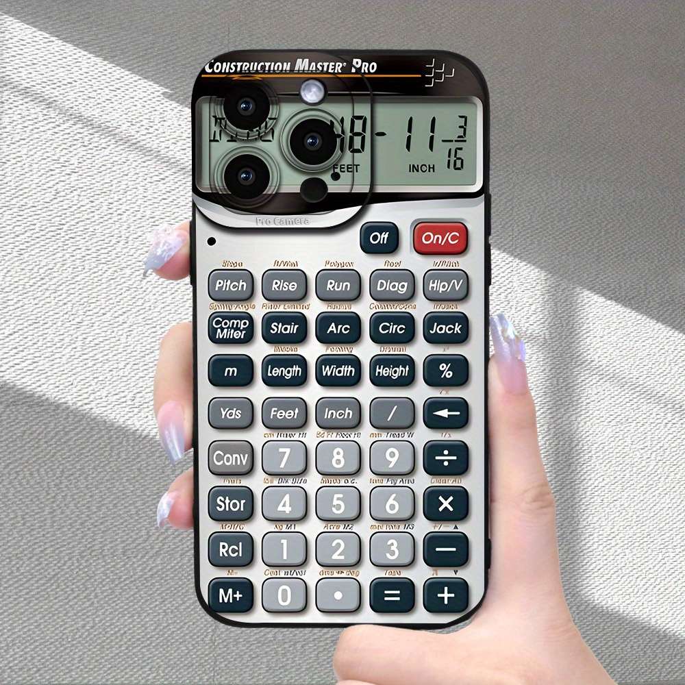 1Pc Black For iPhone 16 Pro Max Phone Case Phone Cover