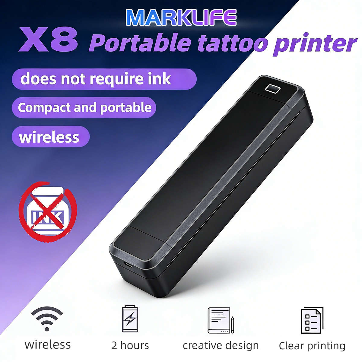 Printer Color White Machine Package