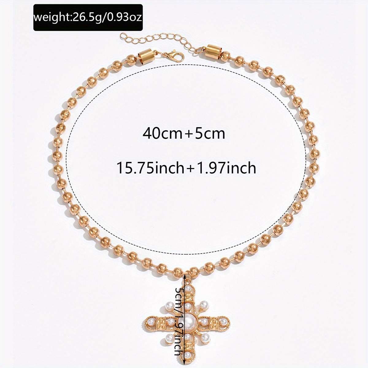 Womens Necklace Color White Quantity 1Pc