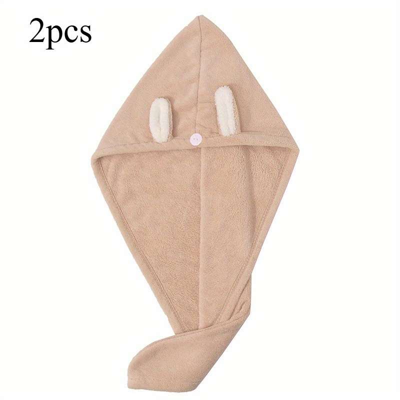 Hair Turban Khaki Size 2Pcs