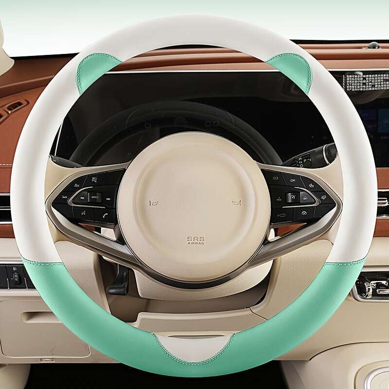 Car Steering Wheel Cover Blue