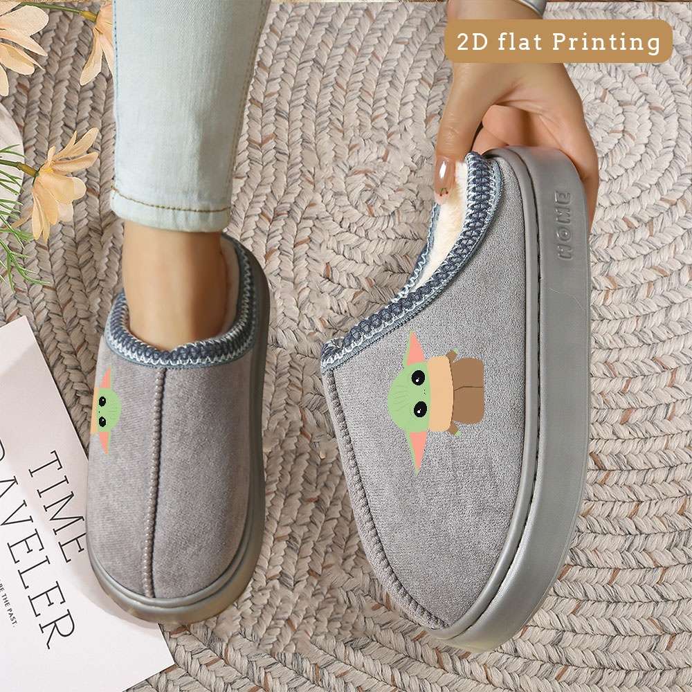 Cotton Slippers Color Grey Sizeuk 7