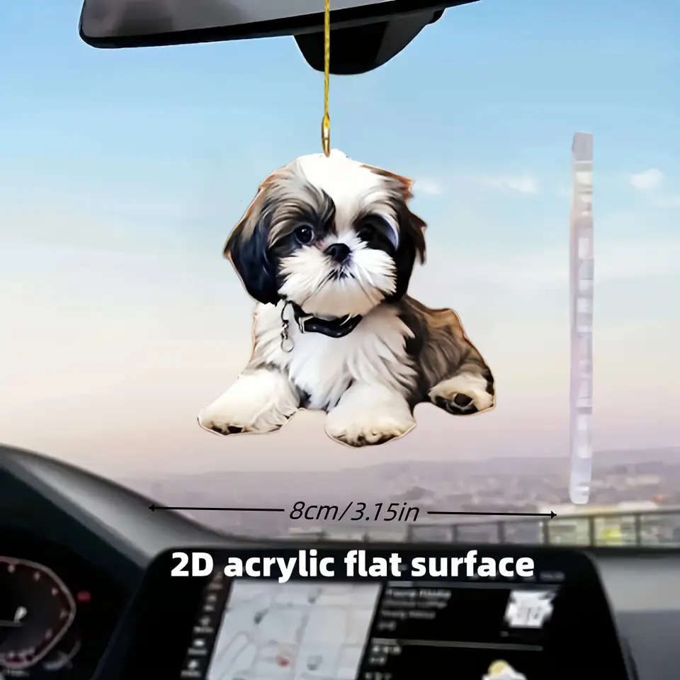 Keychain Ornament Style Dog