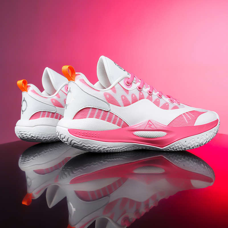 Sneakers White Pink Size Uk 7