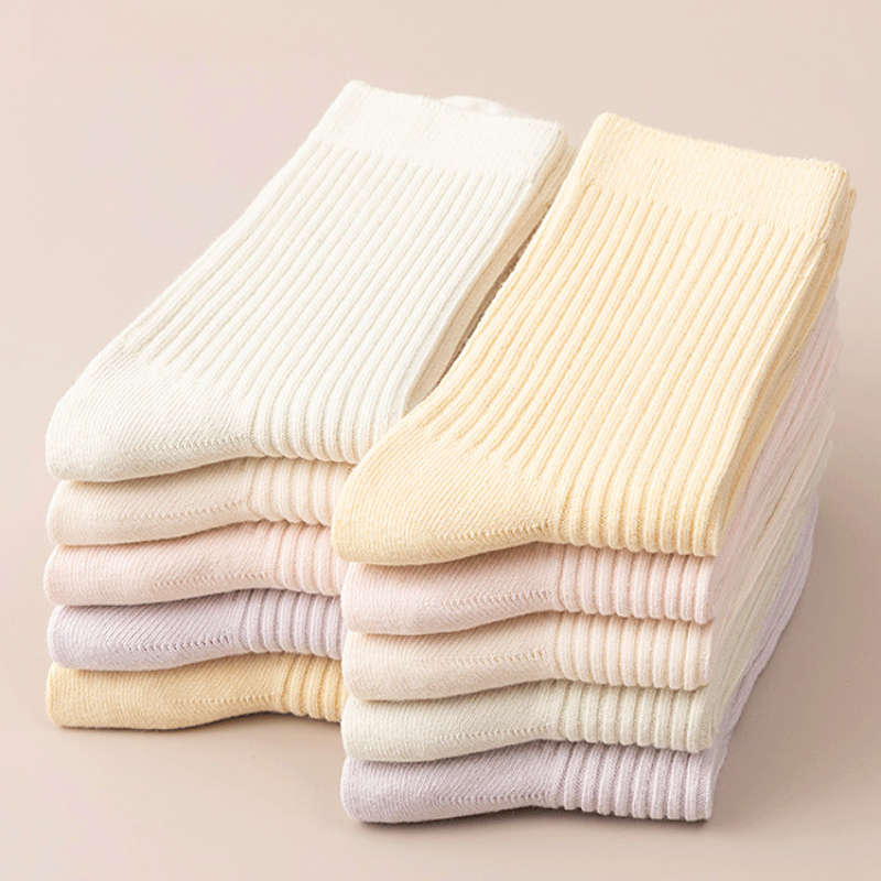 Women S Socks Color 5 Pairs Mixed Color Combination Pack Size Onesize