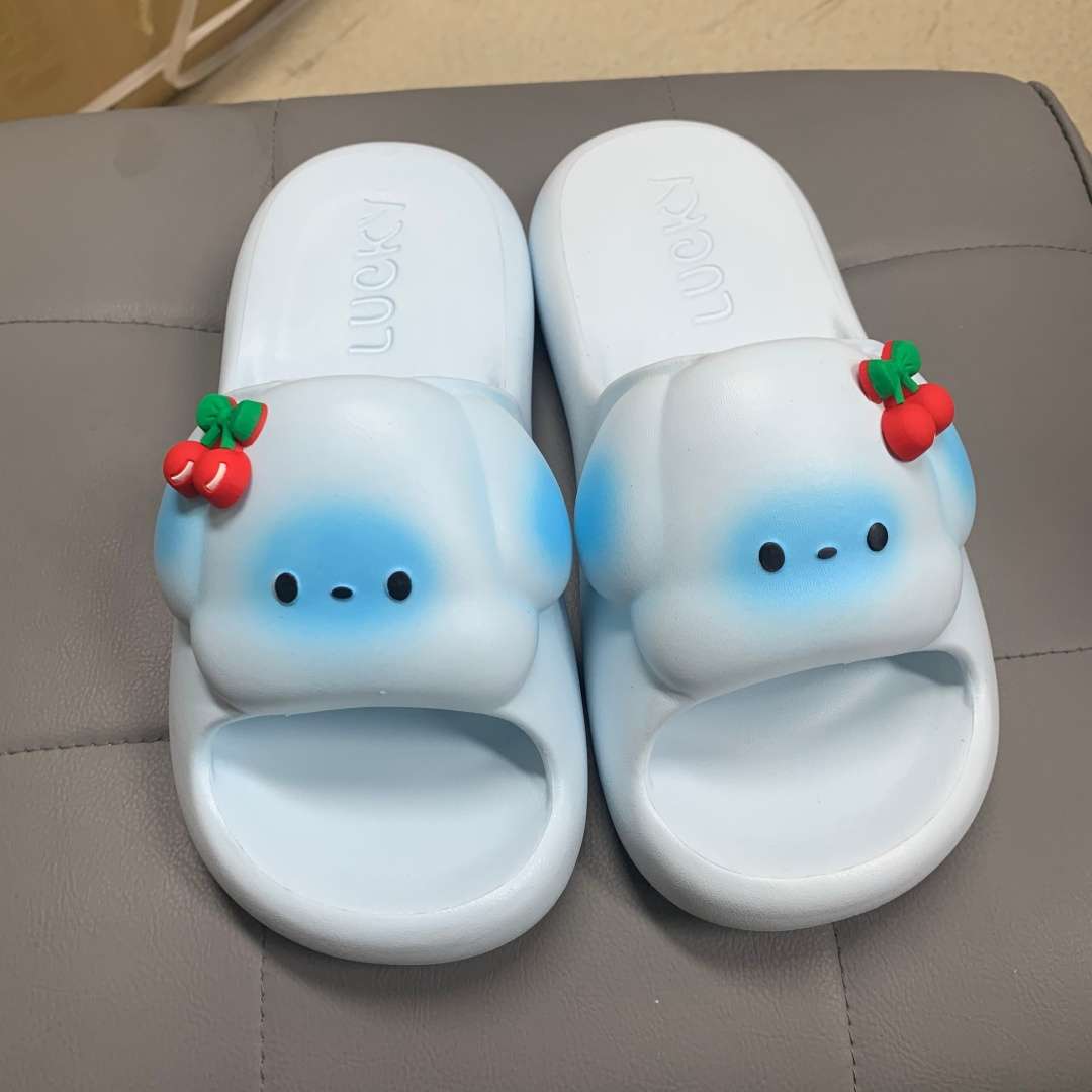 Sandals Color Cherry Blue Size Uk 1.5 2