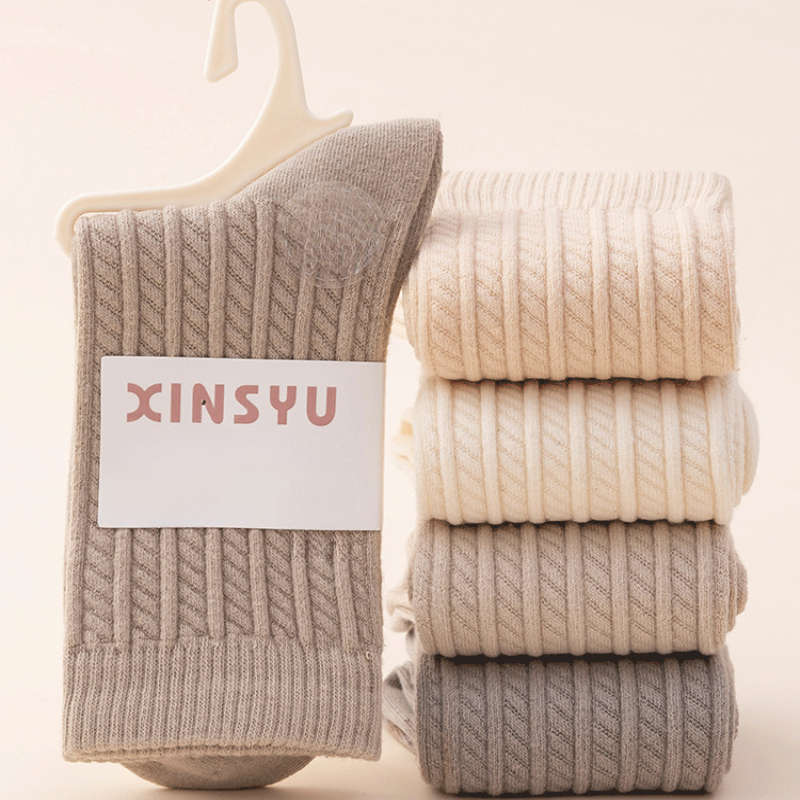 Women S Socks Color 5 Pairs Of Black Size Onesize