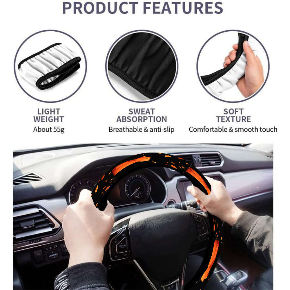 Car Steering Wheel Cover Polyester Quantity