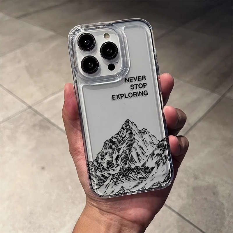 Transparent For iPhone Phone Case