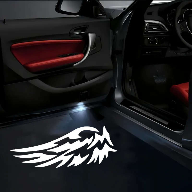 Car Lights Style White Wings Quantity 2Pcsset