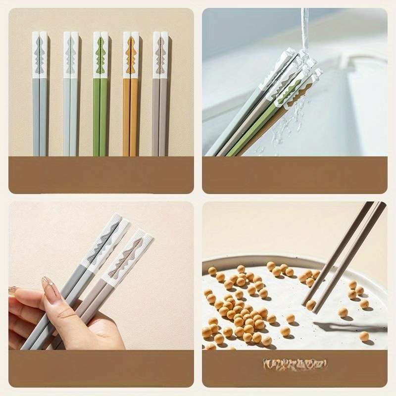Chopsticks Color 5 Pairs Of Fivecolor Mixed Packs