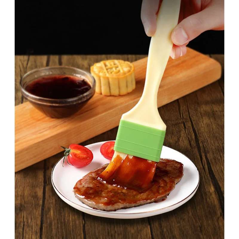 Baking Brush Color Green Quantity 3Pcs
