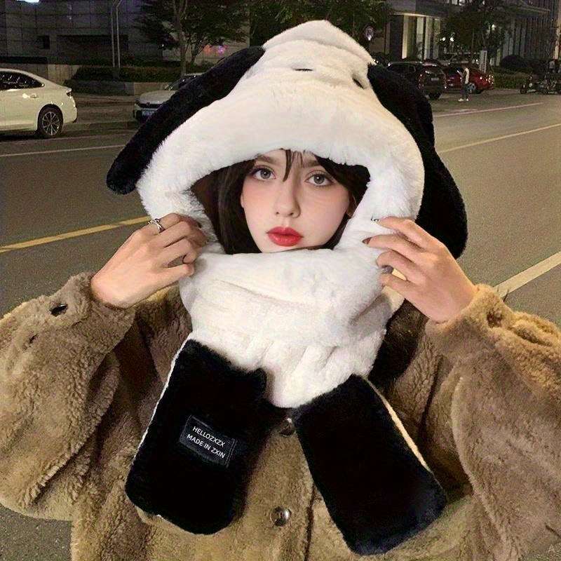 Hat Color Sanrio Cute Integrated Hat