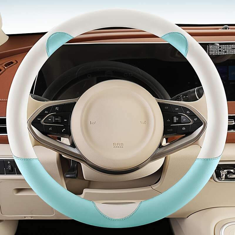 Car Steering Wheel Cover Blue