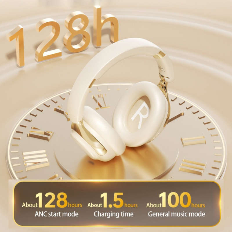 Headset Beige Td88 With 2Pcs Earmuffs