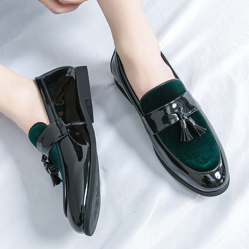 Mens Leather Shoes Color Black Sizeuk 10