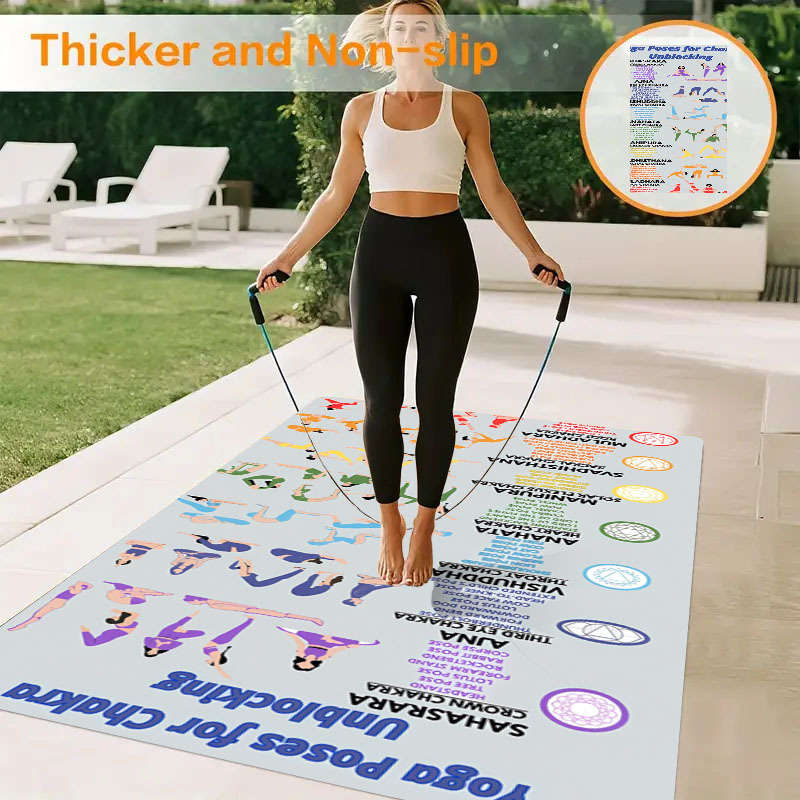 Yoga Mat 47.2Inx78.7In120Cmx200Cm