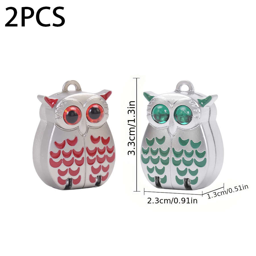 Keychain Ornament Items 2Pcs Nail Clippers Red