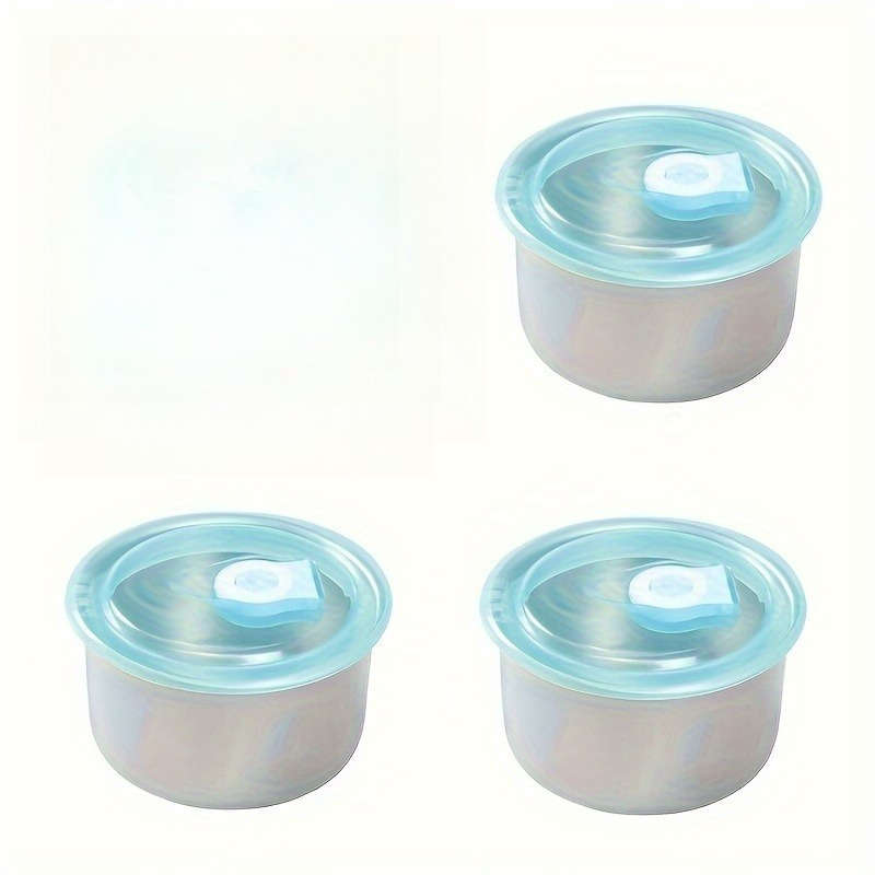Antibacterial Box 3Pcs Circular Freshness Boxes