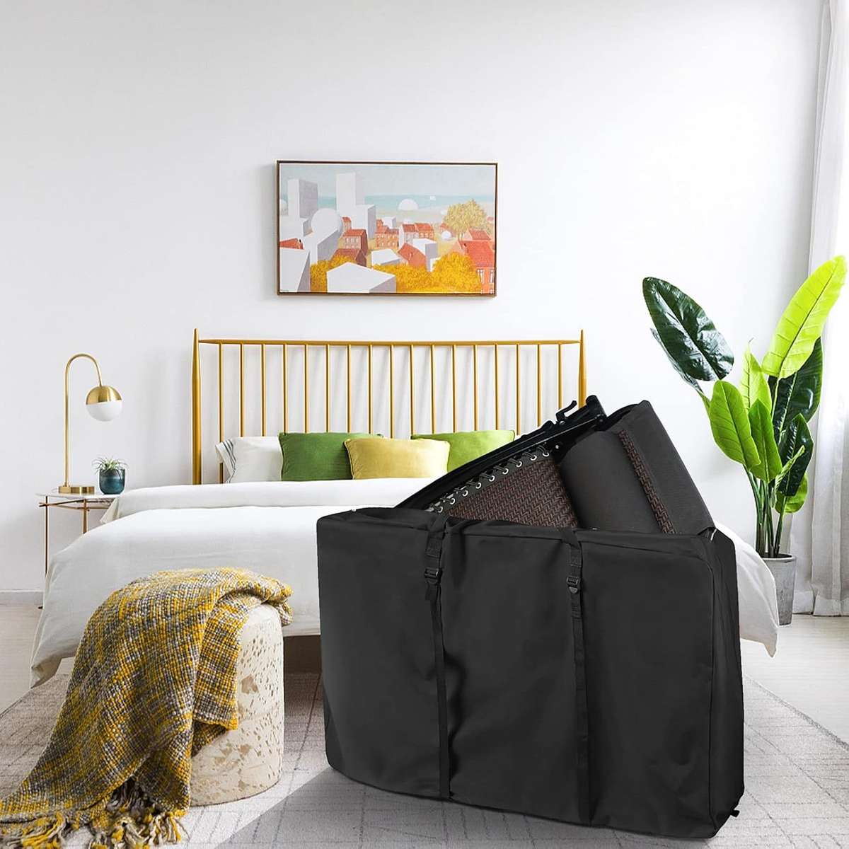Storage Bag Color Black With Buckle Quantity3Pcs
