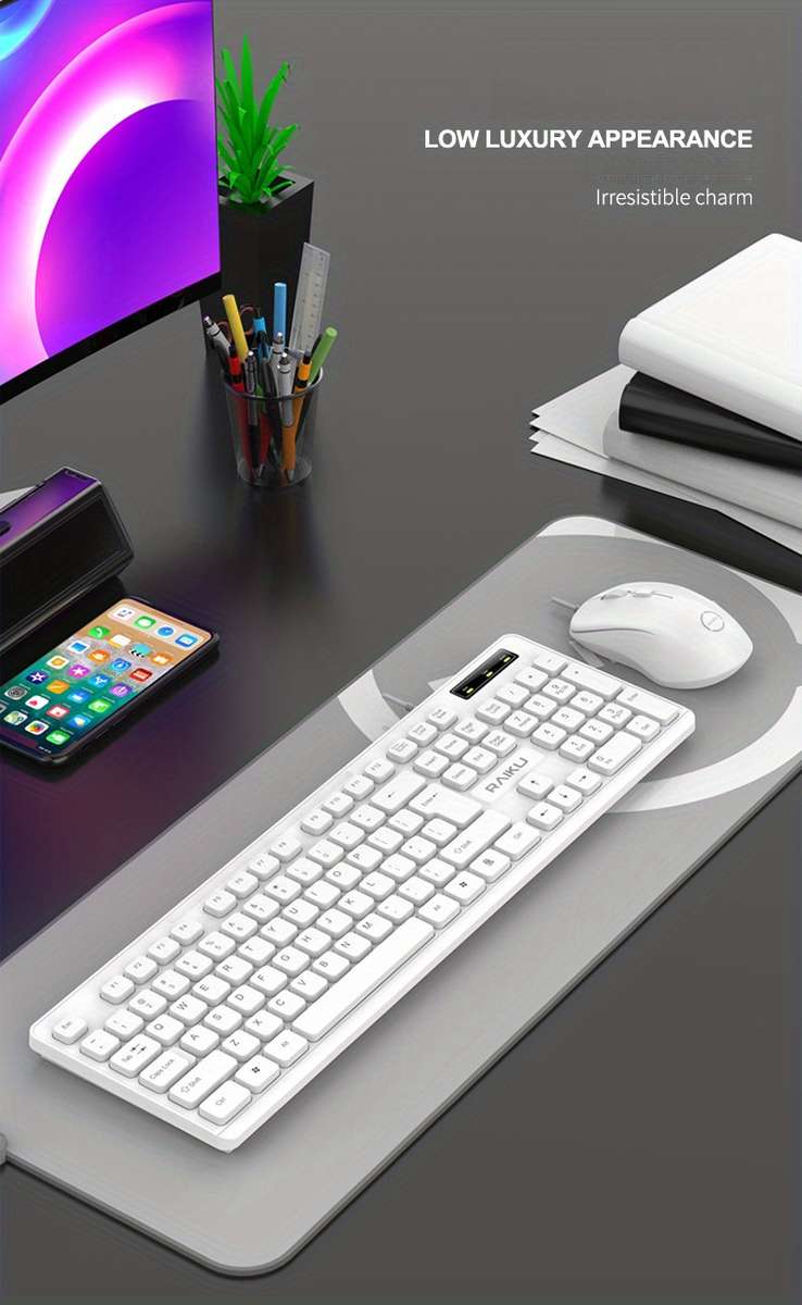 keyboard color White