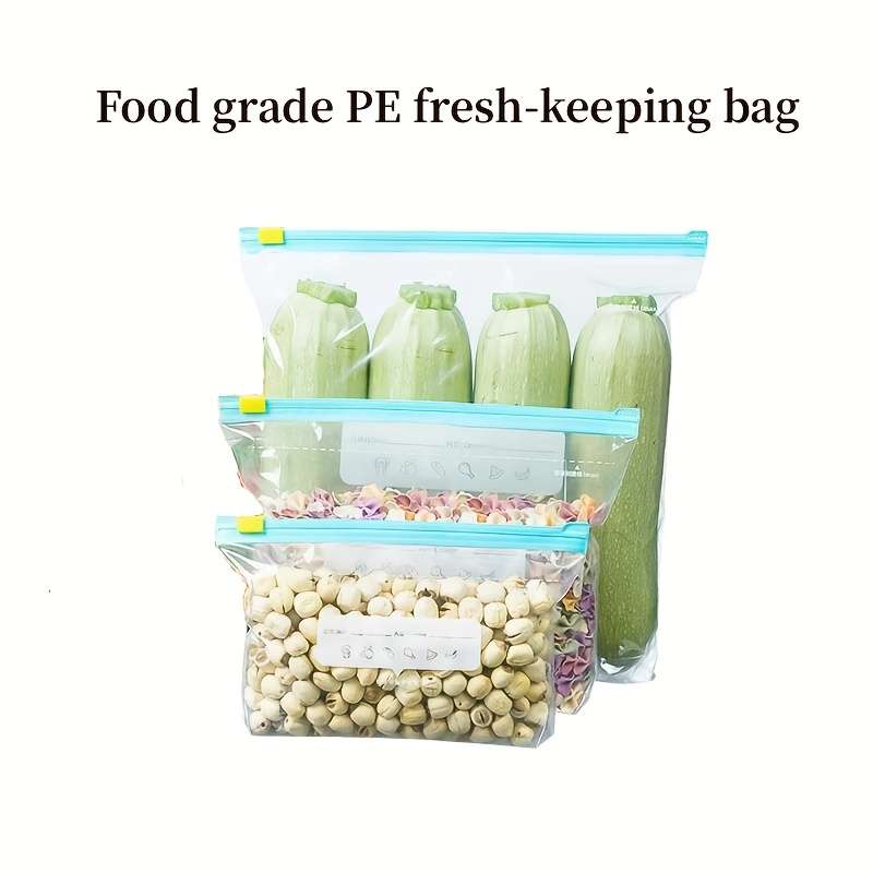Food Storage Bags Items Zipper Freshkeeping Bag