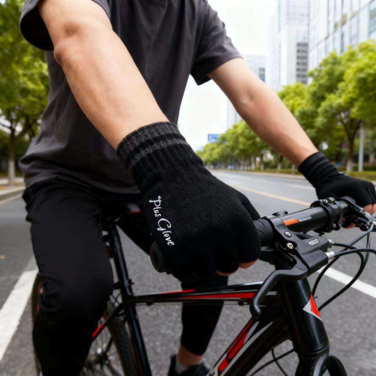 Gloves Color Deep Gray