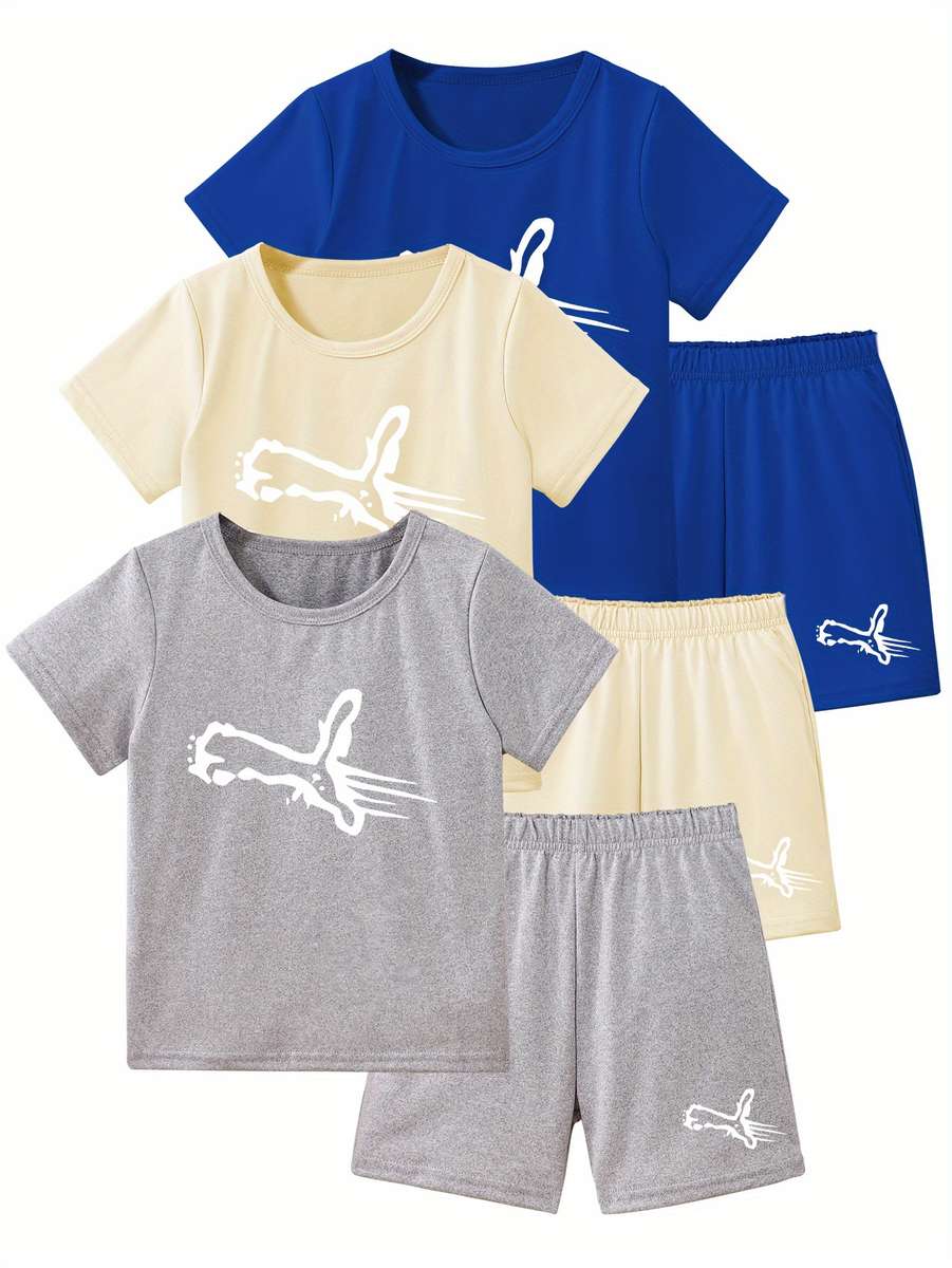 Boys T Shirt Color Mixed Color Size4-5Y