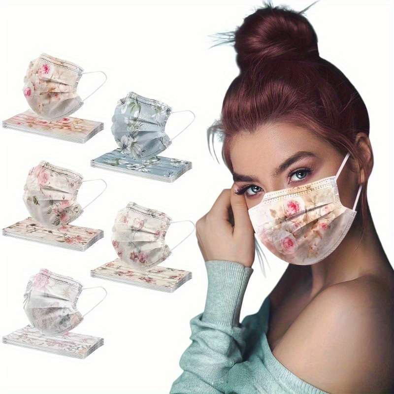 Face Masks Color 5 pieces no repeating styles