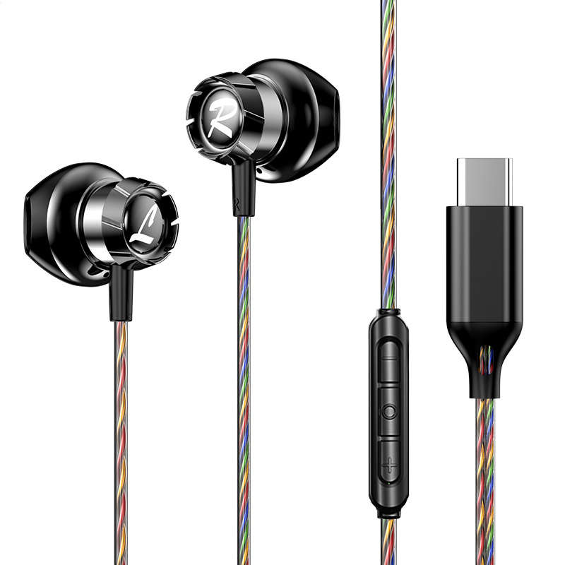 Wired Headphones 3.5Mm Black