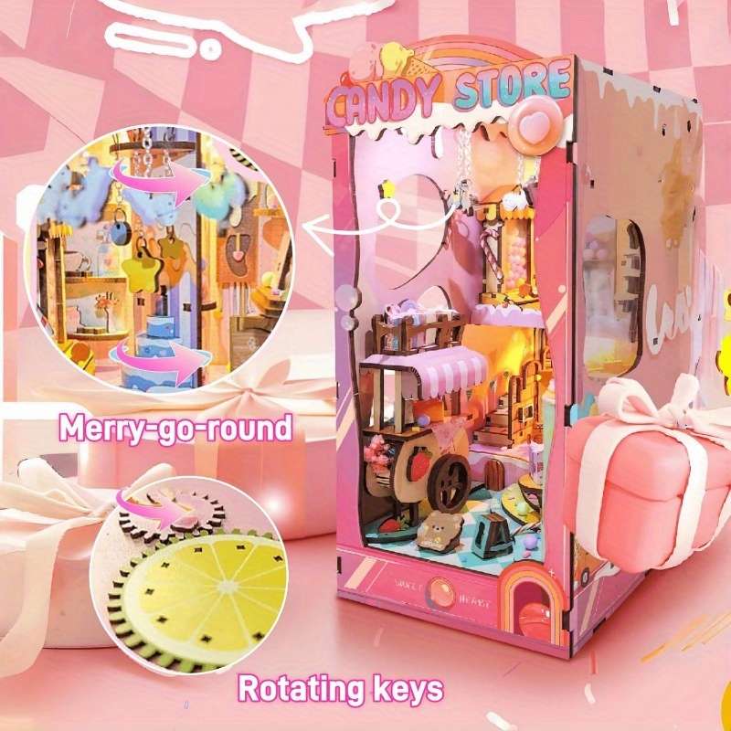 Building Toy Architectural Model Toy Set Color Sweetheart Story