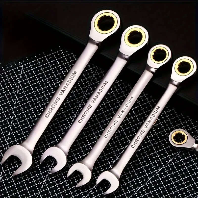 5-Piece Dual-Purpose Ratchet Wrench Set