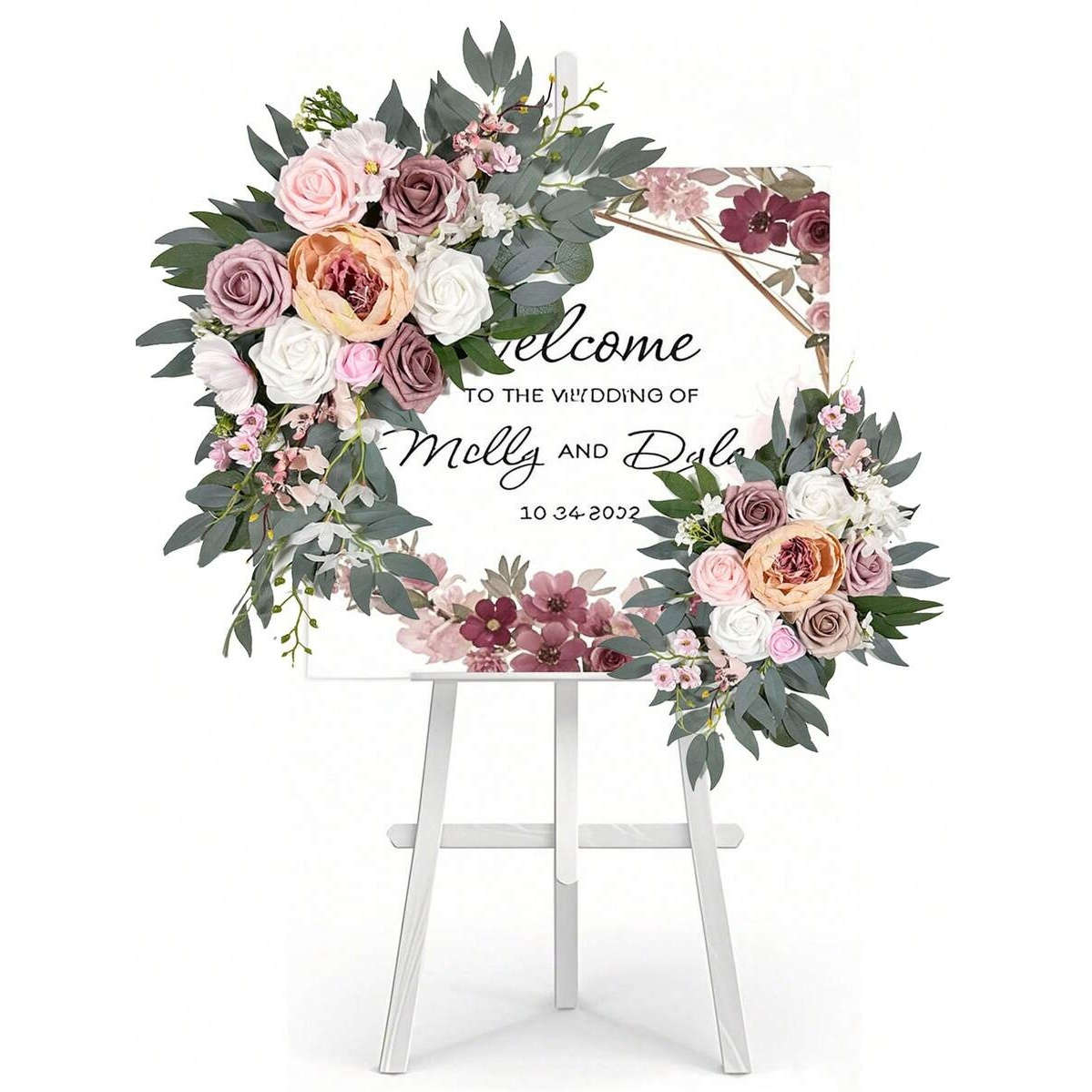 Wedding Supplies Color Pink Size 2Stk